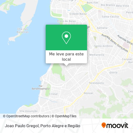 Joao Paulo Gregol mapa