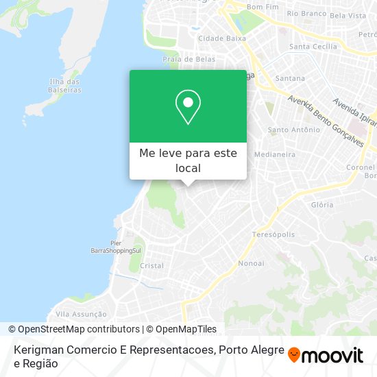 Kerigman Comercio E Representacoes mapa