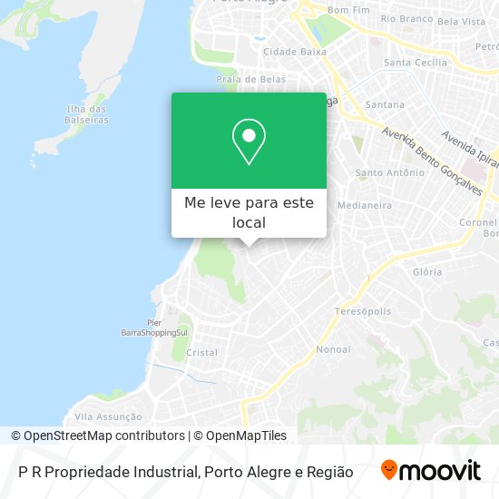 P R Propriedade Industrial mapa