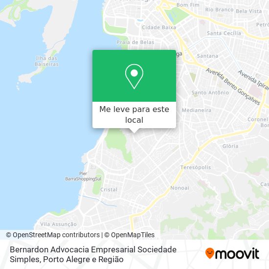Bernardon Advocacia Empresarial Sociedade Simples mapa