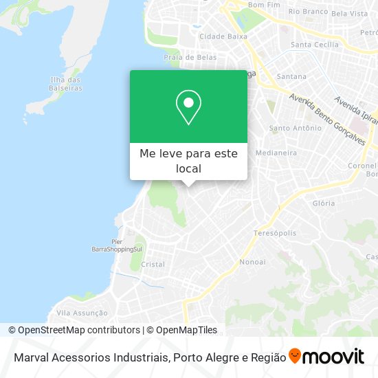 Marval Acessorios Industriais mapa