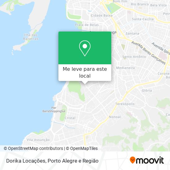 Dorika Locações mapa