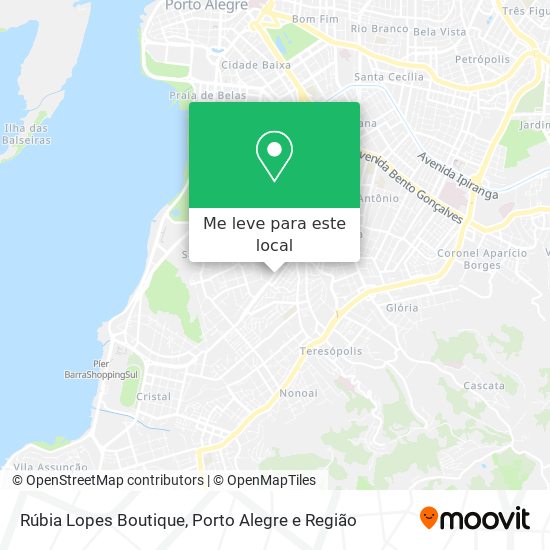 Rúbia Lopes Boutique mapa
