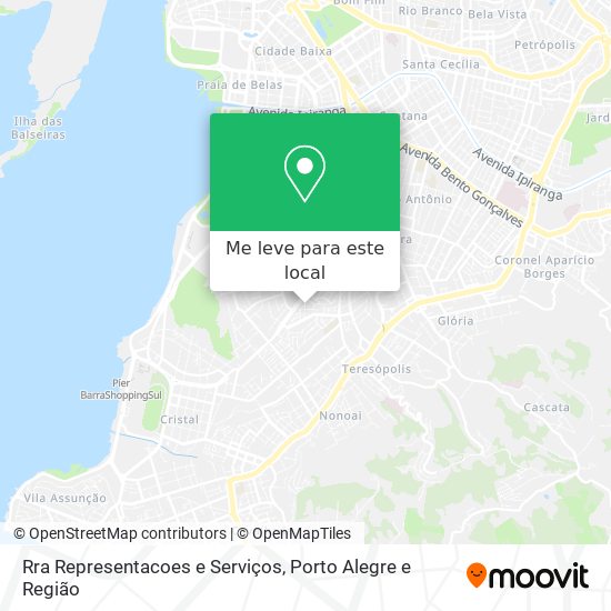 Rra Representacoes e Serviços mapa