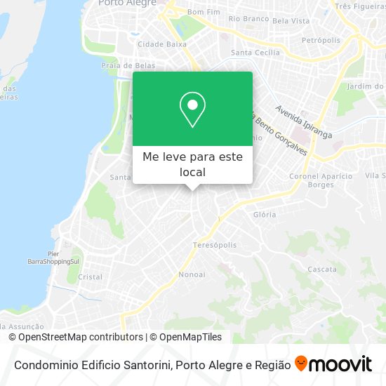 Condominio Edificio Santorini mapa
