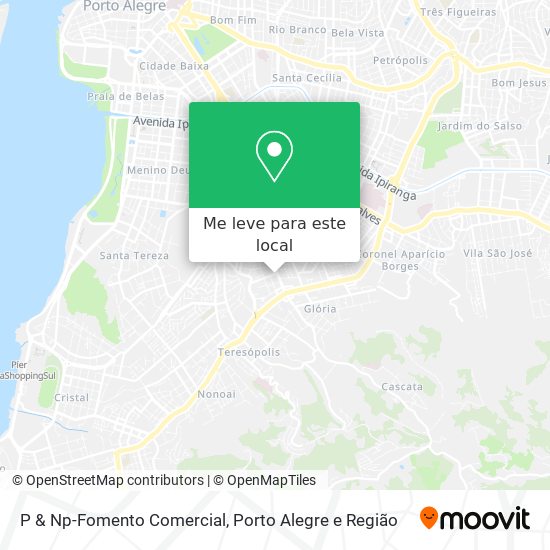 P & Np-Fomento Comercial mapa