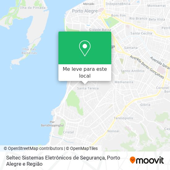 Seltec Sistemas Eletrônicos de Segurança mapa