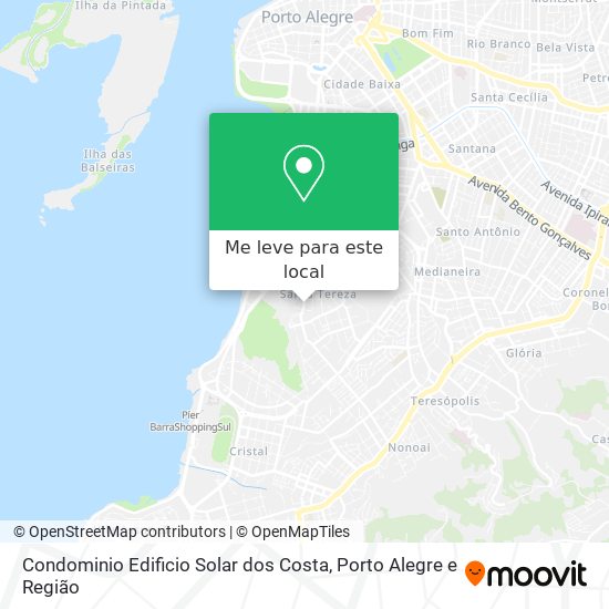 Condominio Edificio Solar dos Costa mapa