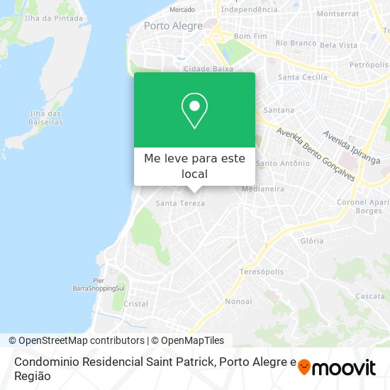 Condominio Residencial Saint Patrick mapa