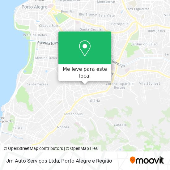 Jm Auto Serviços Ltda mapa