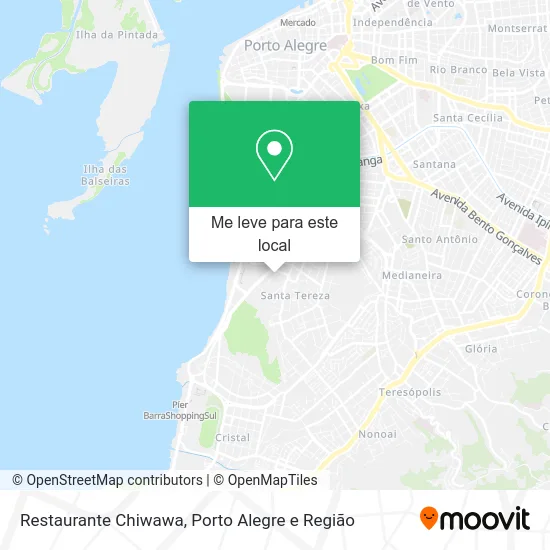 Restaurante Chiwawa mapa