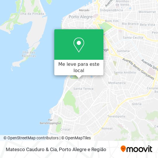 Matesco Cauduro & Cia mapa