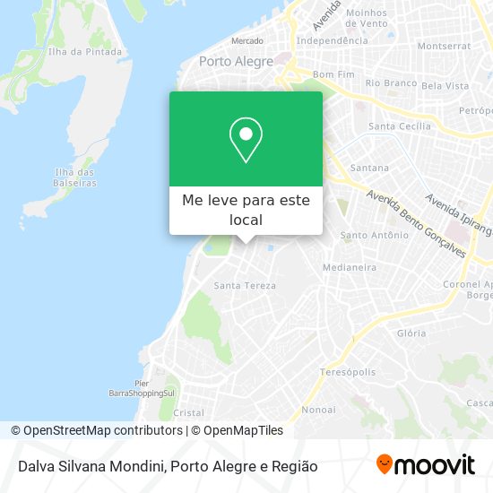 Dalva Silvana Mondini mapa