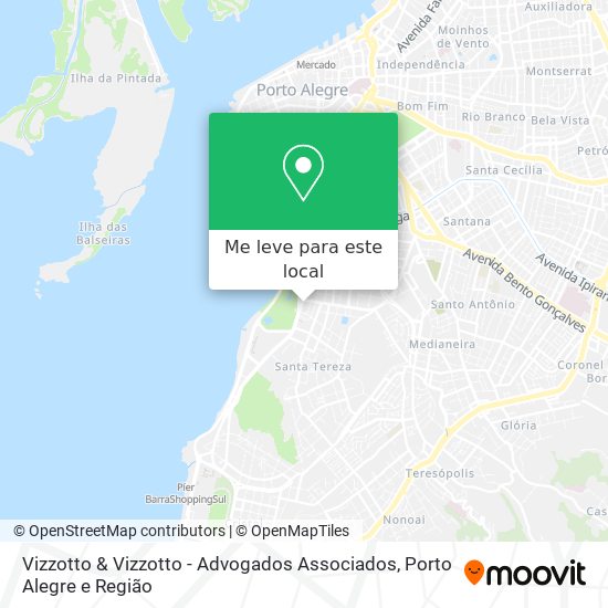 Vizzotto & Vizzotto - Advogados Associados mapa