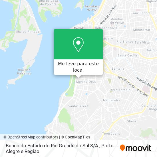 Banco do Estado do Rio Grande do Sul S / A. mapa