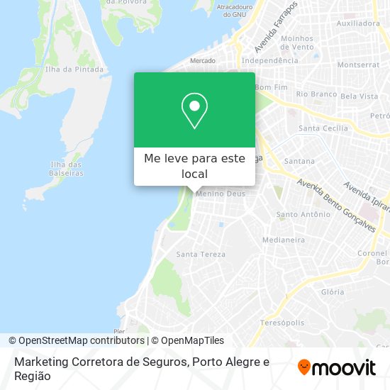 Marketing Corretora de Seguros mapa