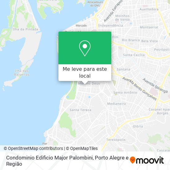 Condominio Edificio Major Palombini mapa
