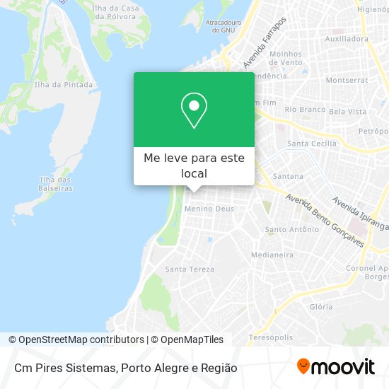 Cm Pires Sistemas mapa