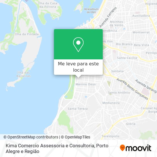 Kima Comercio Assessoria e Consultoria mapa