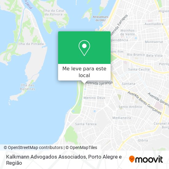 Kalkmann Advogados Associados mapa