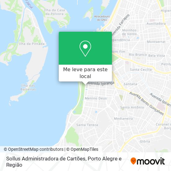 Sollus Administradora de Cartões mapa