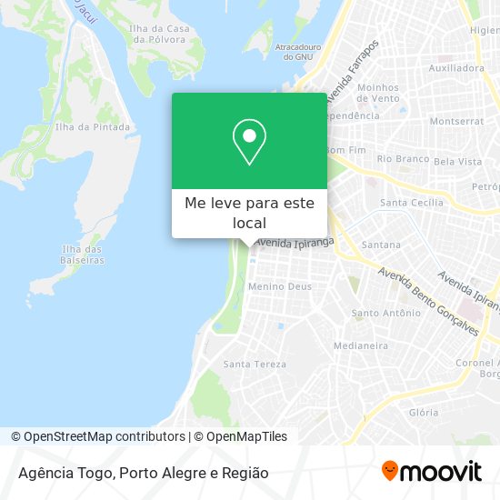 Agência Togo mapa