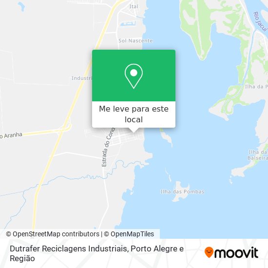 Dutrafer Reciclagens Industriais mapa
