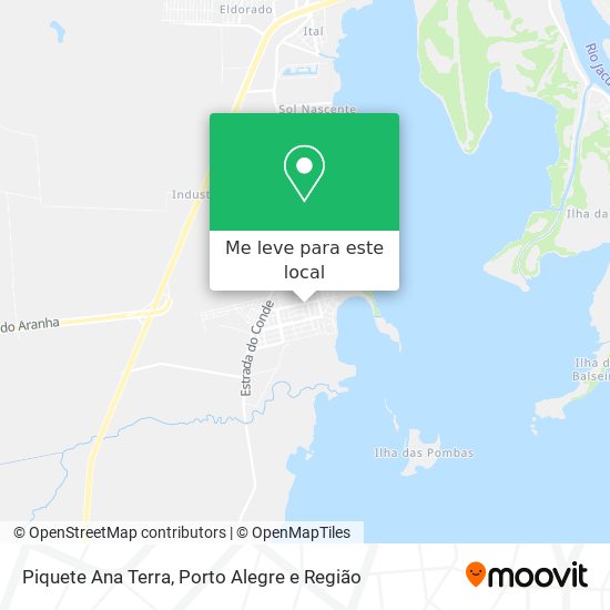 Piquete Ana Terra mapa