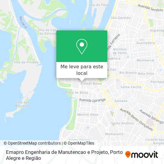 Emapro Engenharia de Manutencao e Projeto mapa