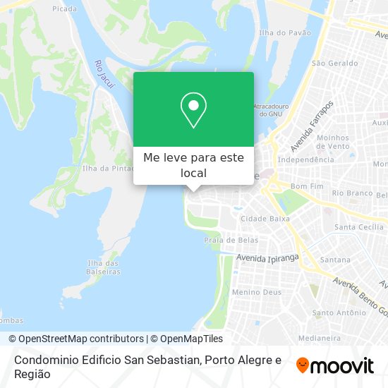 Condominio Edificio San Sebastian mapa