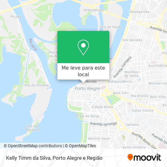 Kelly Timm da Silva mapa