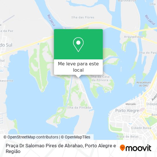 Praça Dr Salomao Pires de Abrahao mapa