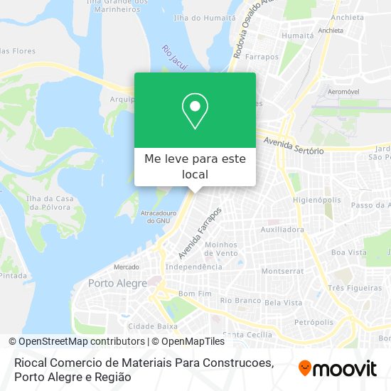 Riocal Comercio de Materiais Para Construcoes mapa