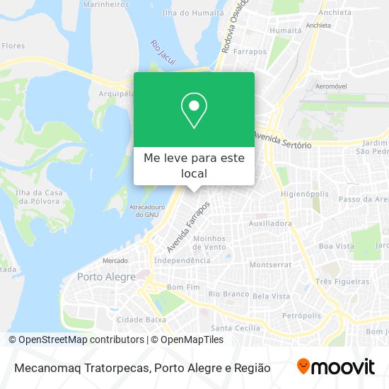 Mecanomaq Tratorpecas mapa