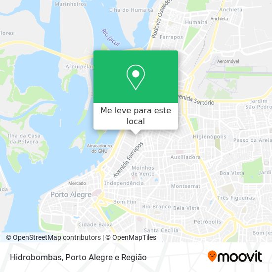Hidrobombas mapa