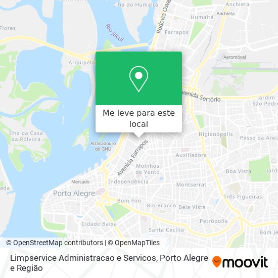 Limpservice Administracao e Servicos mapa