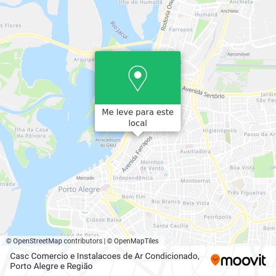 Casc Comercio e Instalacoes de Ar Condicionado mapa