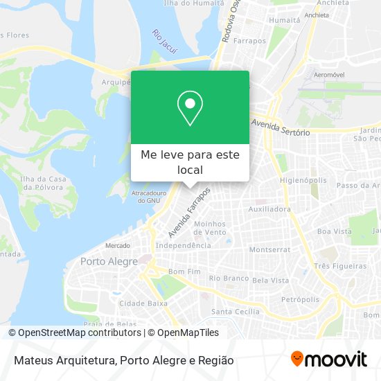 Mateus Arquitetura mapa