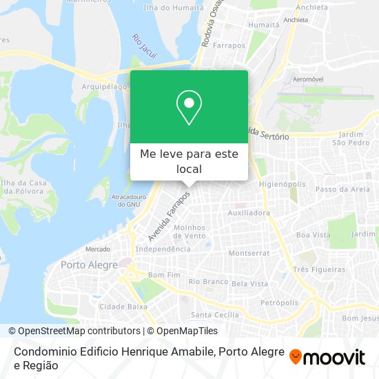 Condominio Edificio Henrique Amabile mapa