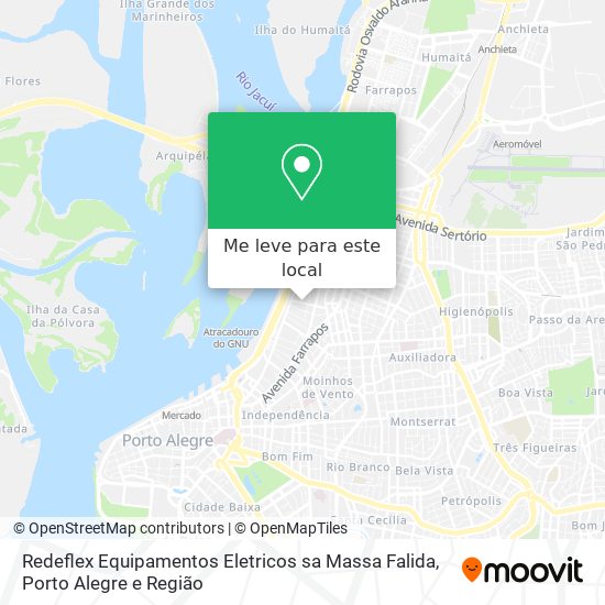 Redeflex Equipamentos Eletricos sa Massa Falida mapa