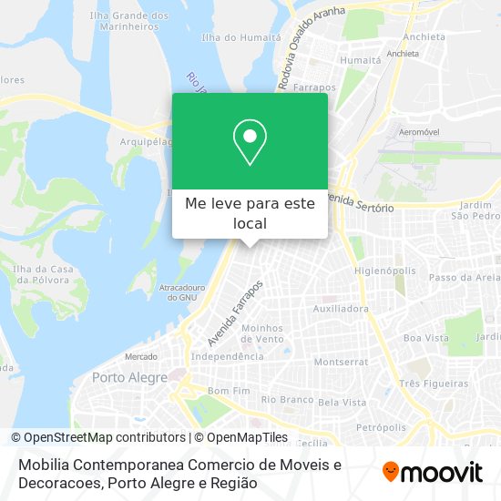 Mobilia Contemporanea Comercio de Moveis e Decoracoes mapa