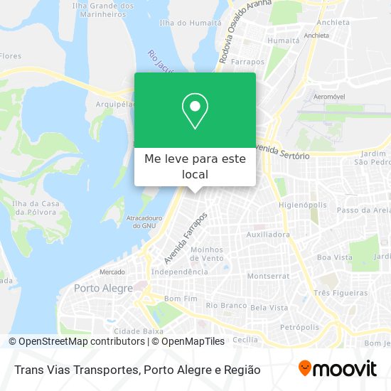 Trans Vias Transportes mapa