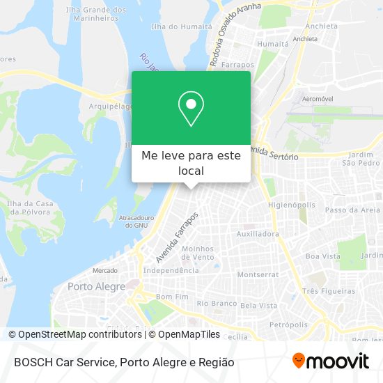 BOSCH Car Service mapa