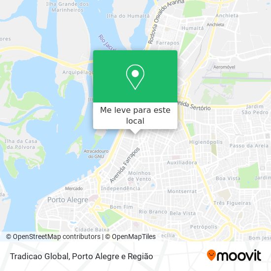 Tradicao Global mapa