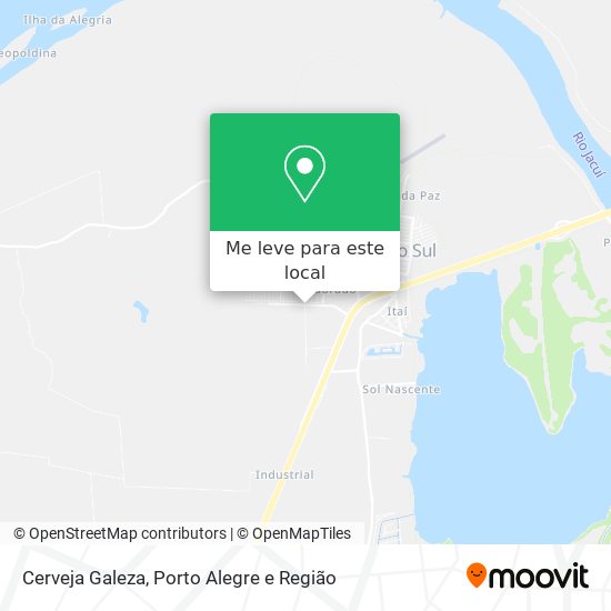 Cerveja Galeza mapa