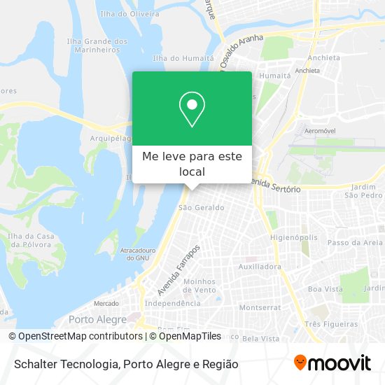 Schalter Tecnologia mapa