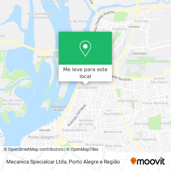 Mecanica Specialcar Ltda mapa