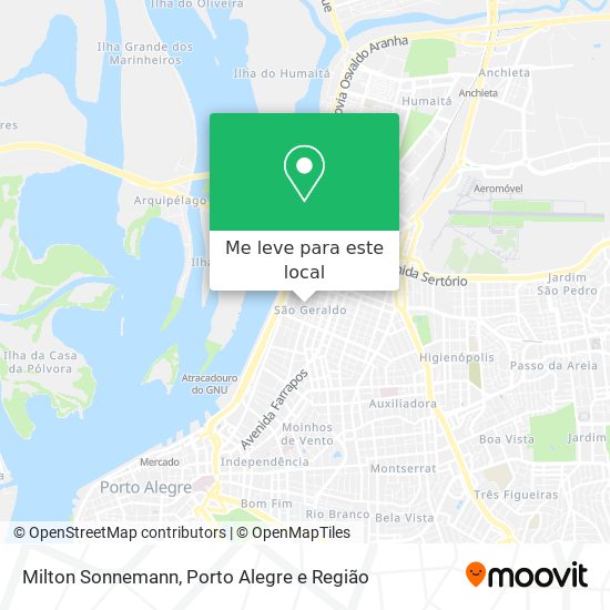 Milton Sonnemann mapa