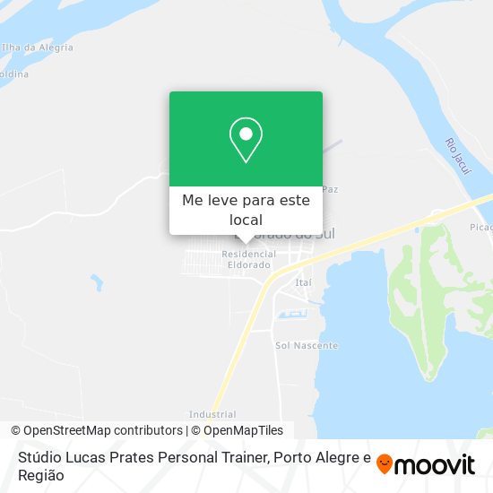 Stúdio Lucas Prates Personal Trainer mapa