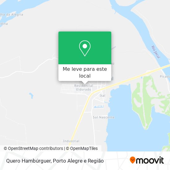 Quero Hambúrguer mapa